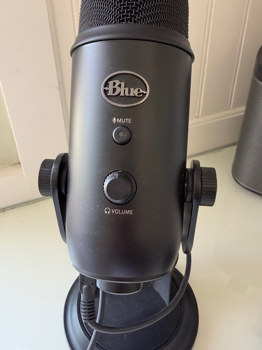 Standard blue yeti microphone